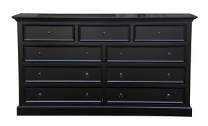 Black Furniture, Black Dressers
